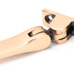 polished bronze 8" avon stay