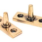 polished bronze 10" avon stay