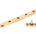 polished bronze 10" avon stay