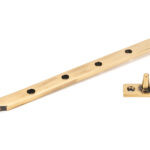 polished bronze 12" avon stay