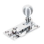 polished chrome beehive sash hook fastener