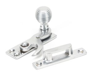 satin chrome beehive sash hook fastener