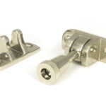 polished nickel brompton brighton fastener (radiused)