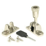 polished nickel brompton brighton fastener (radiused)