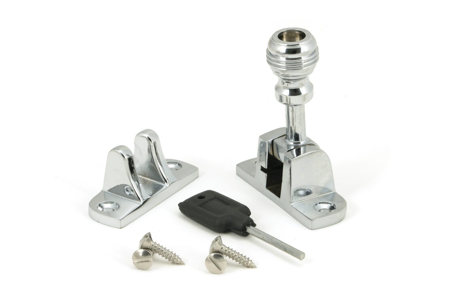 polished chrome prestbury brighton fastener (radiused)