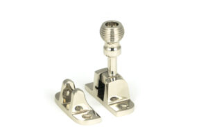 polished nickel beehive brighton fastener (radiused)