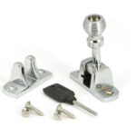 polished chrome beehive brighton fastener (radiused)