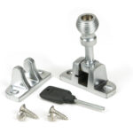 satin chrome beehive brighton fastener (radiused)