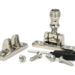 polished nickel prestbury brighton fastener narrow (square)