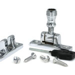 polished chrome prestbury brighton fastener narrow (square)