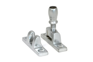 satin chrome mushroom brighton fastener narrow (square)