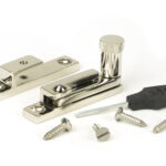 polished nickel brompton quadrant fastener narrow