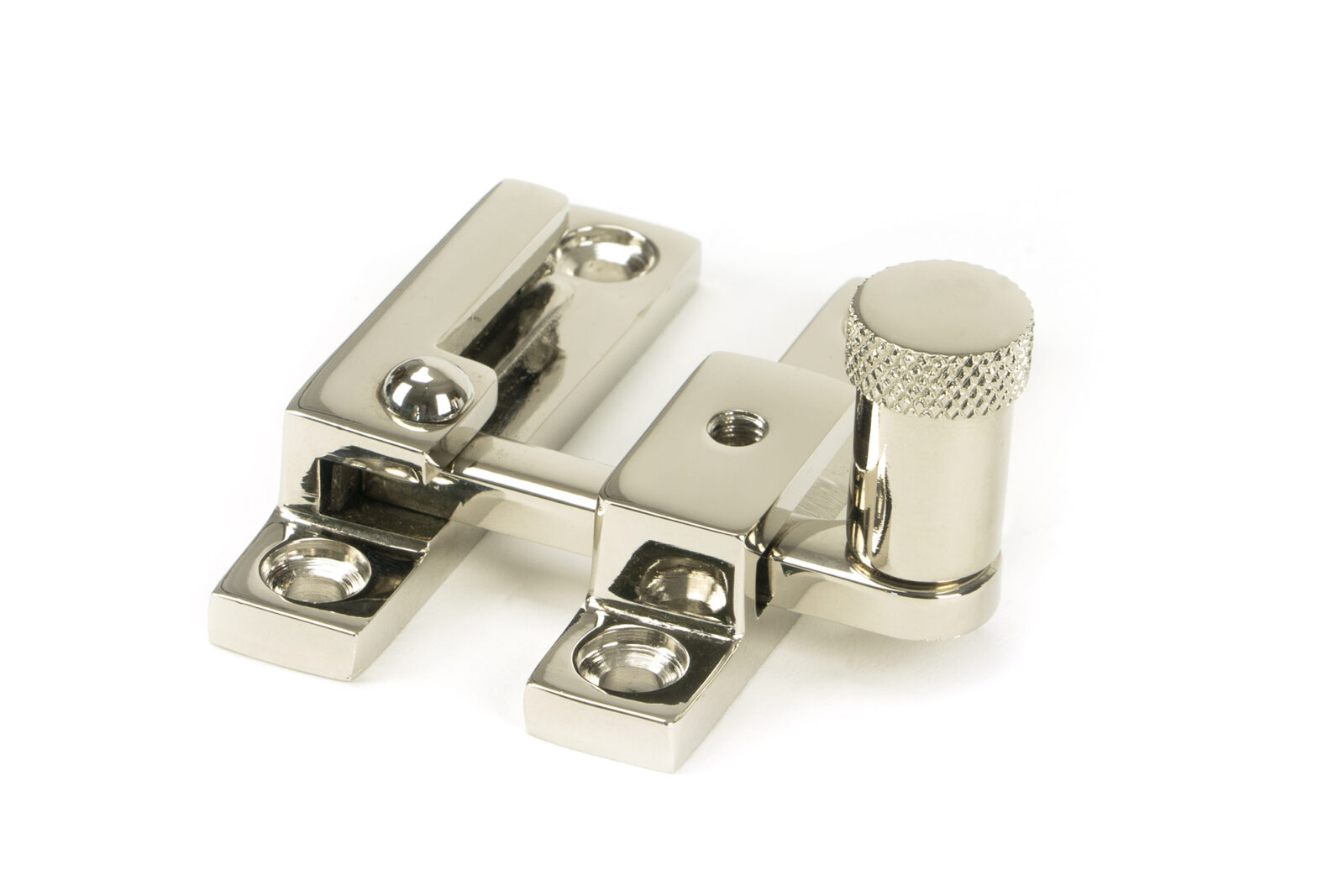 polished nickel brompton quadrant fastener narrow