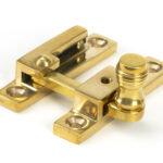 polished brass prestbury quadrant fastener narrow