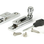 polished chrome prestbury quadrant fastener narrow