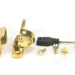 polished brass fitch fastener