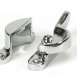 polished chrome fitch fastener