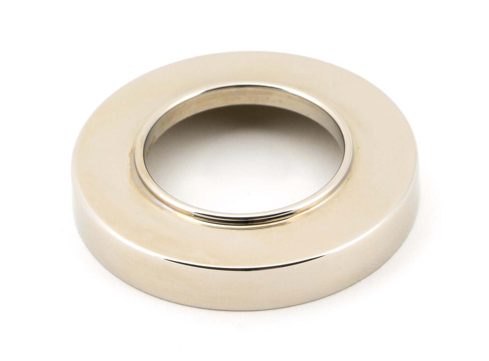 polished nickel newbury lever on rose set (plain)