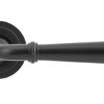 aged bronze newbury lever on rose set (art deco)