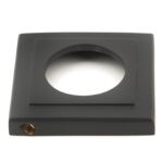 aged bronze newbury lever on rose set (square)