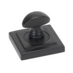 aged bronze round thumbturn set (square)