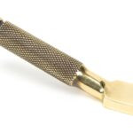 aged brass 10" brompton stay