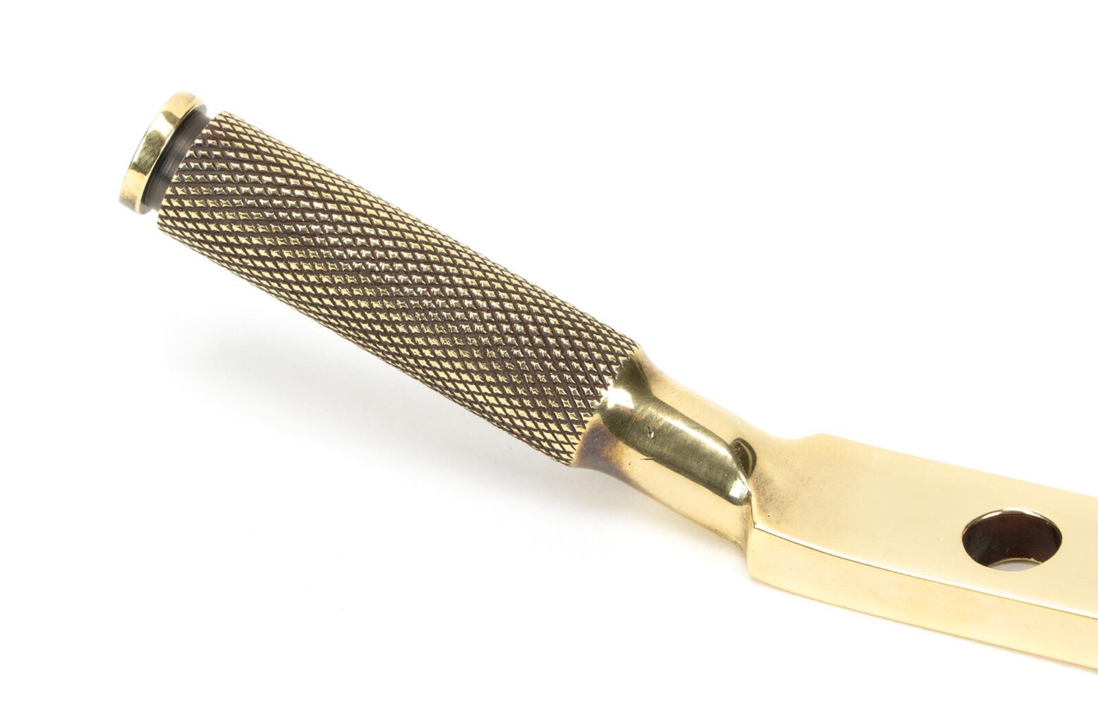 aged brass 10" brompton stay