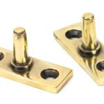 aged brass 10" brompton stay