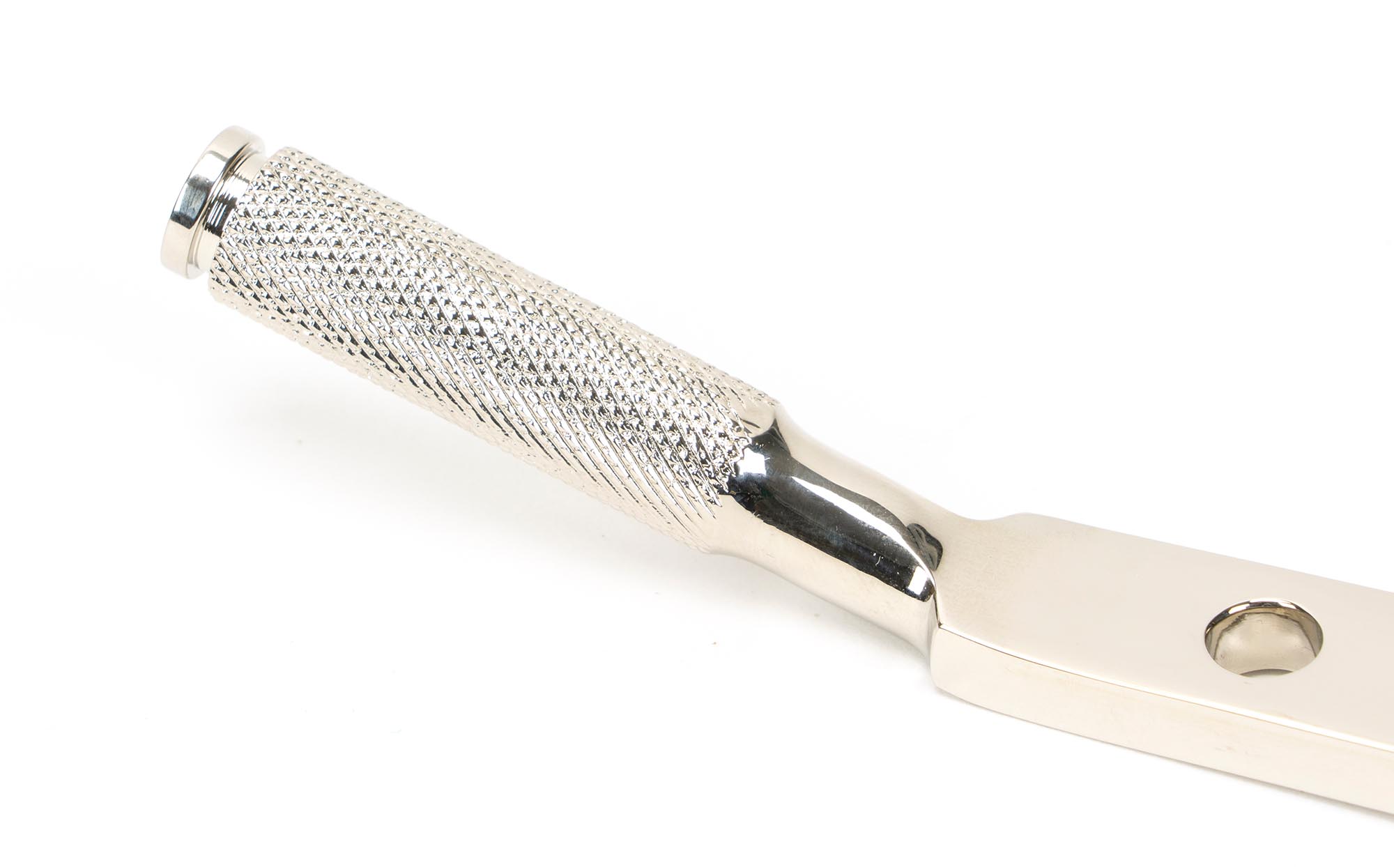 polished nickel 8" brompton stay