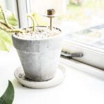 pewter 8" brompton stay