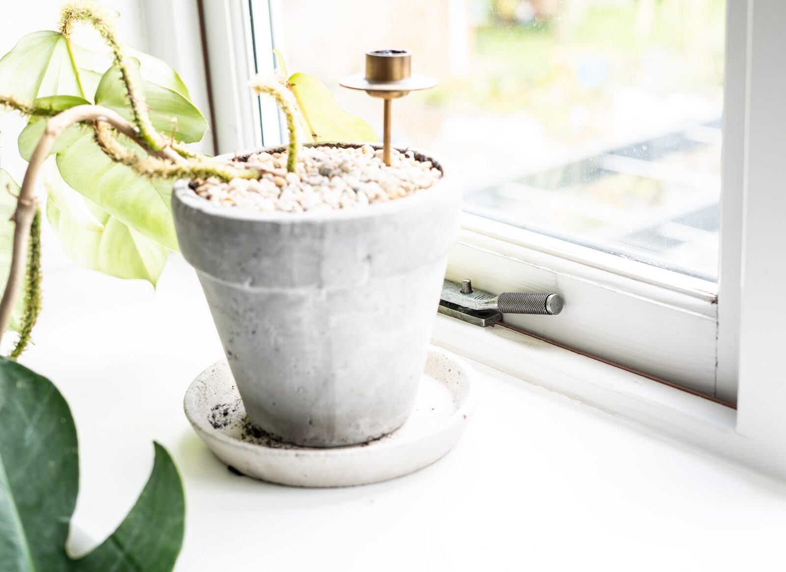 pewter 10" brompton stay