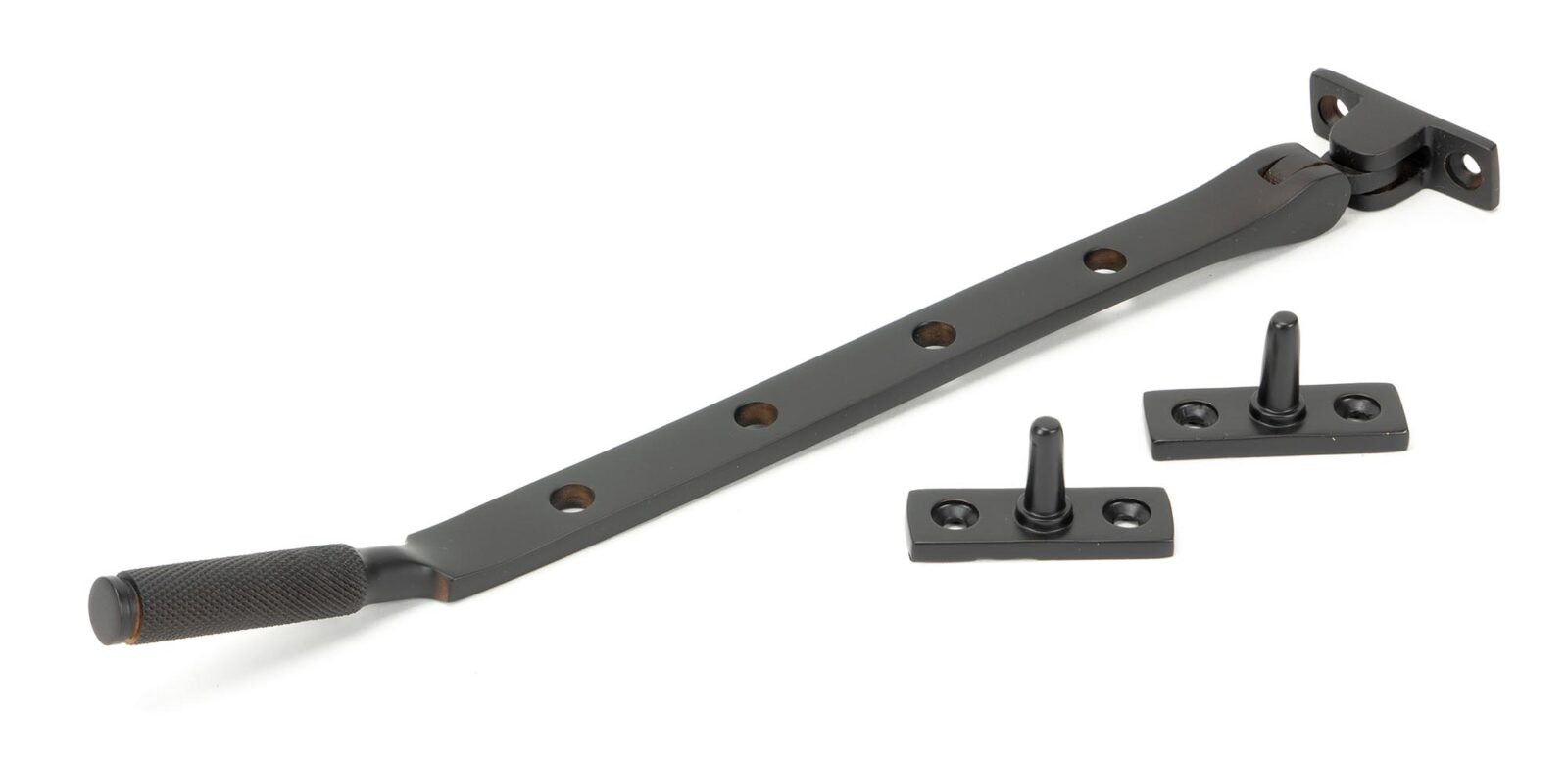 aged bronze 10" brompton stay