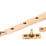 polished bronze 8" brompton stay