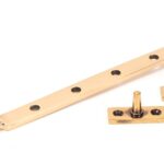 polished bronze 10" brompton stay