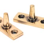 polished bronze 12" brompton stay