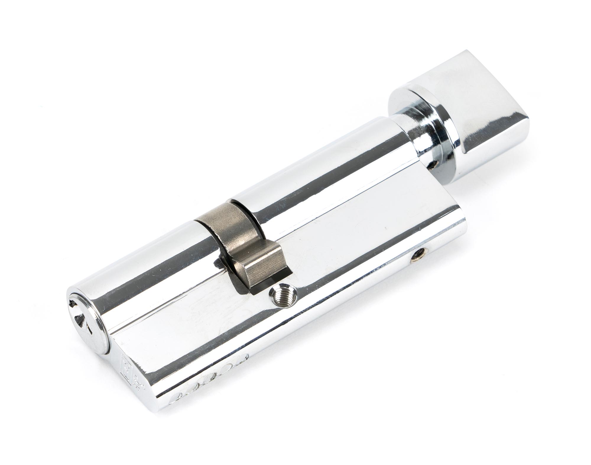 polished chrome 35/45t 5pin euro cylinder/thumbturn
