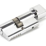 polished chrome 30/30 5pin euro cylinder/thumbturn ka