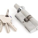 satin chrome 35/35 5pin euro cylinder/thumbturn ka