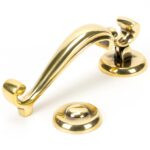 aged brass doctors door knocker