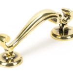 aged brass doctors door knocker