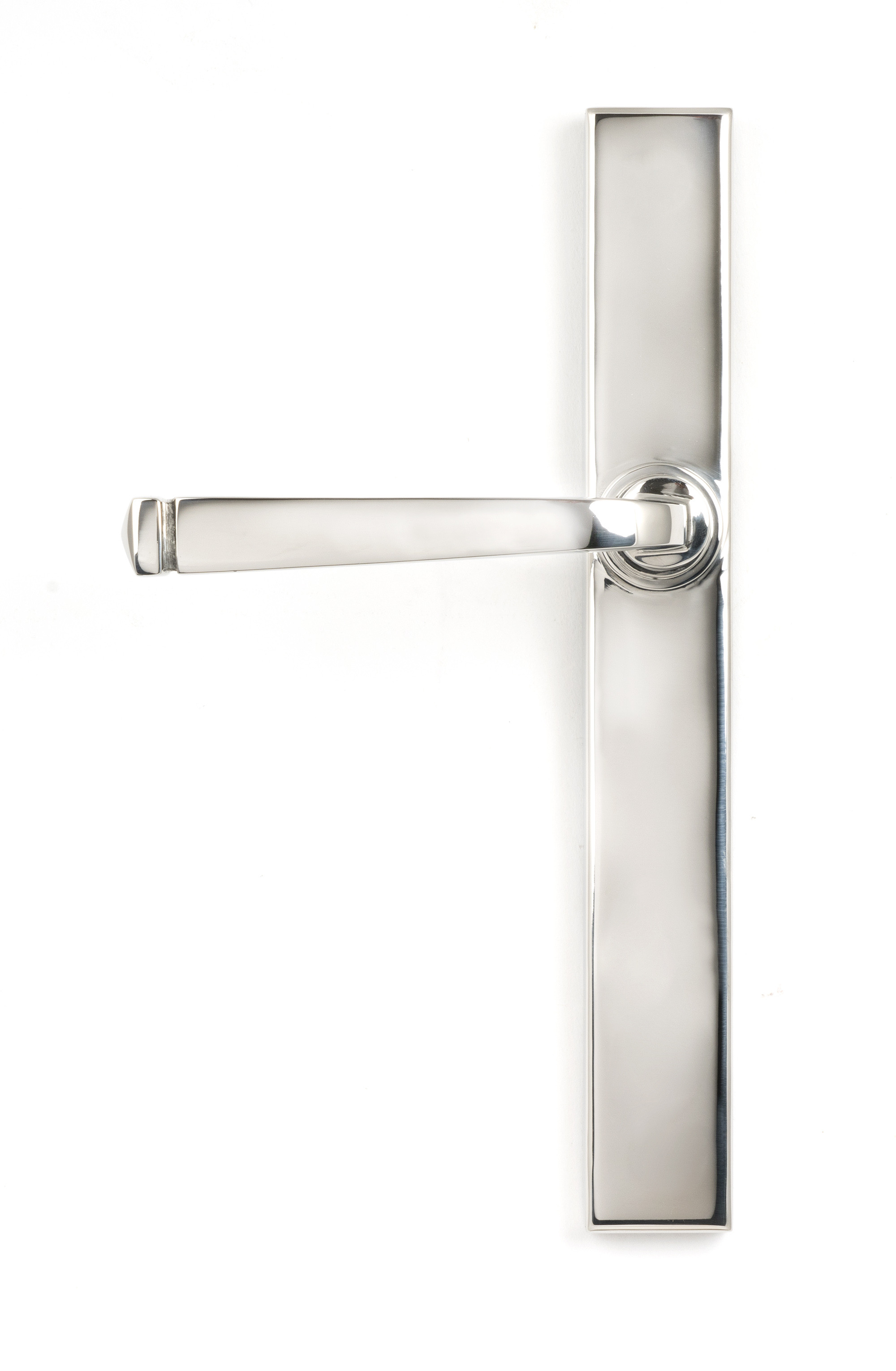 polished marine ss (316) avon slimline lever espag. latch set
