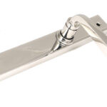 polished marine ss (316) avon slimline lever espag. latch set