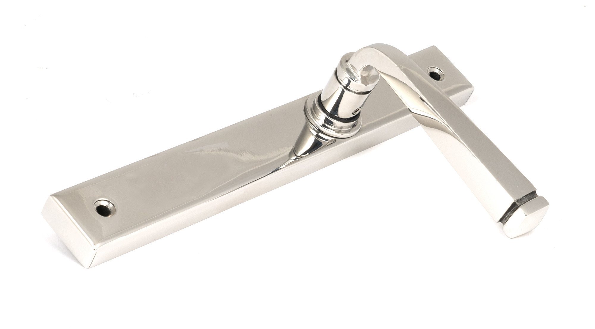 polished marine ss (316) avon slimline lever espag. latch set