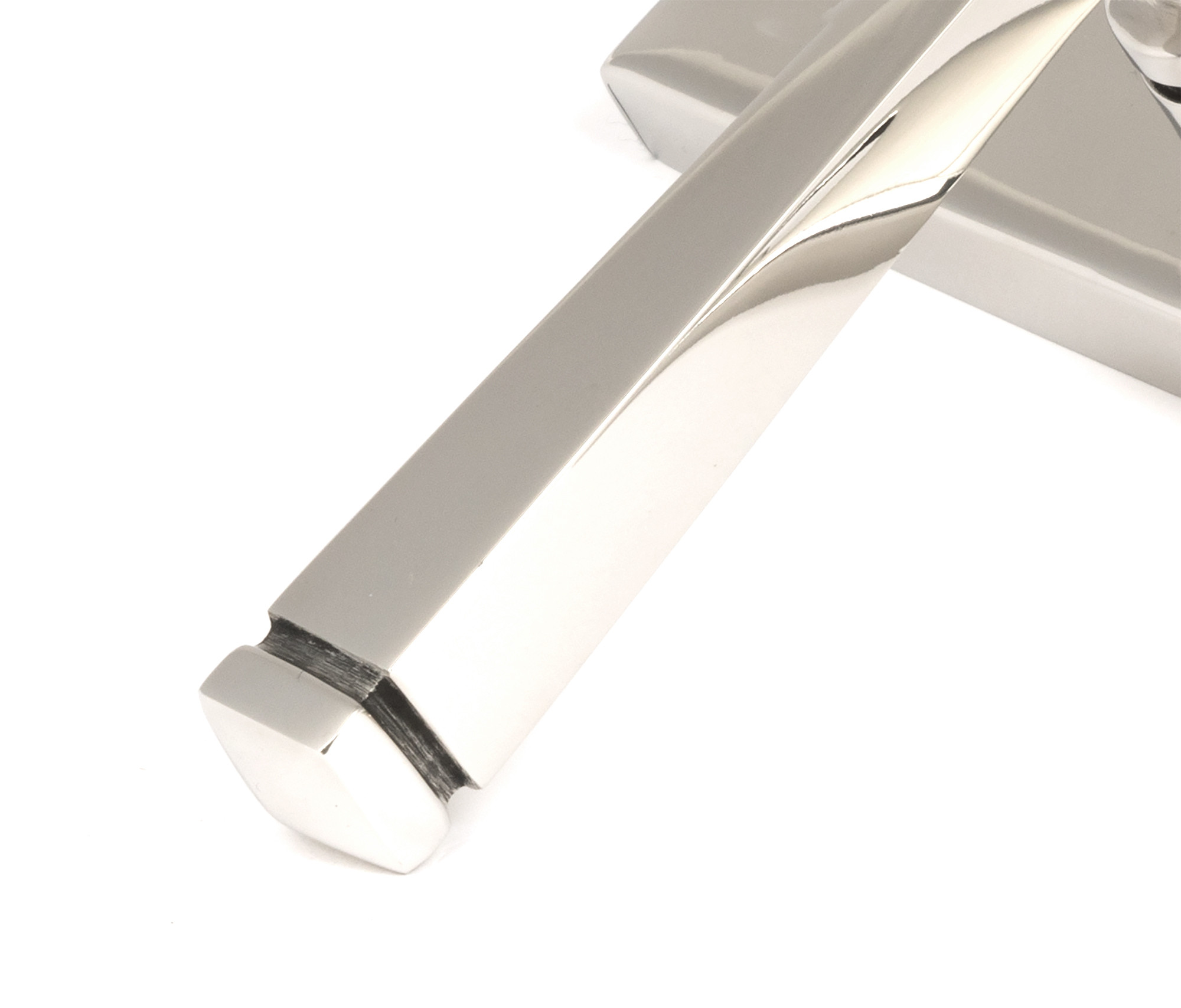 polished marine ss (316) avon slimline lever espag. latch set