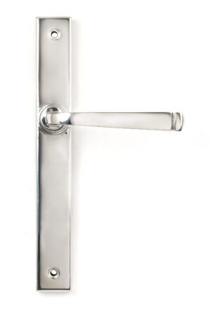 polished marine ss (316) avon slimline lever espag. latch set