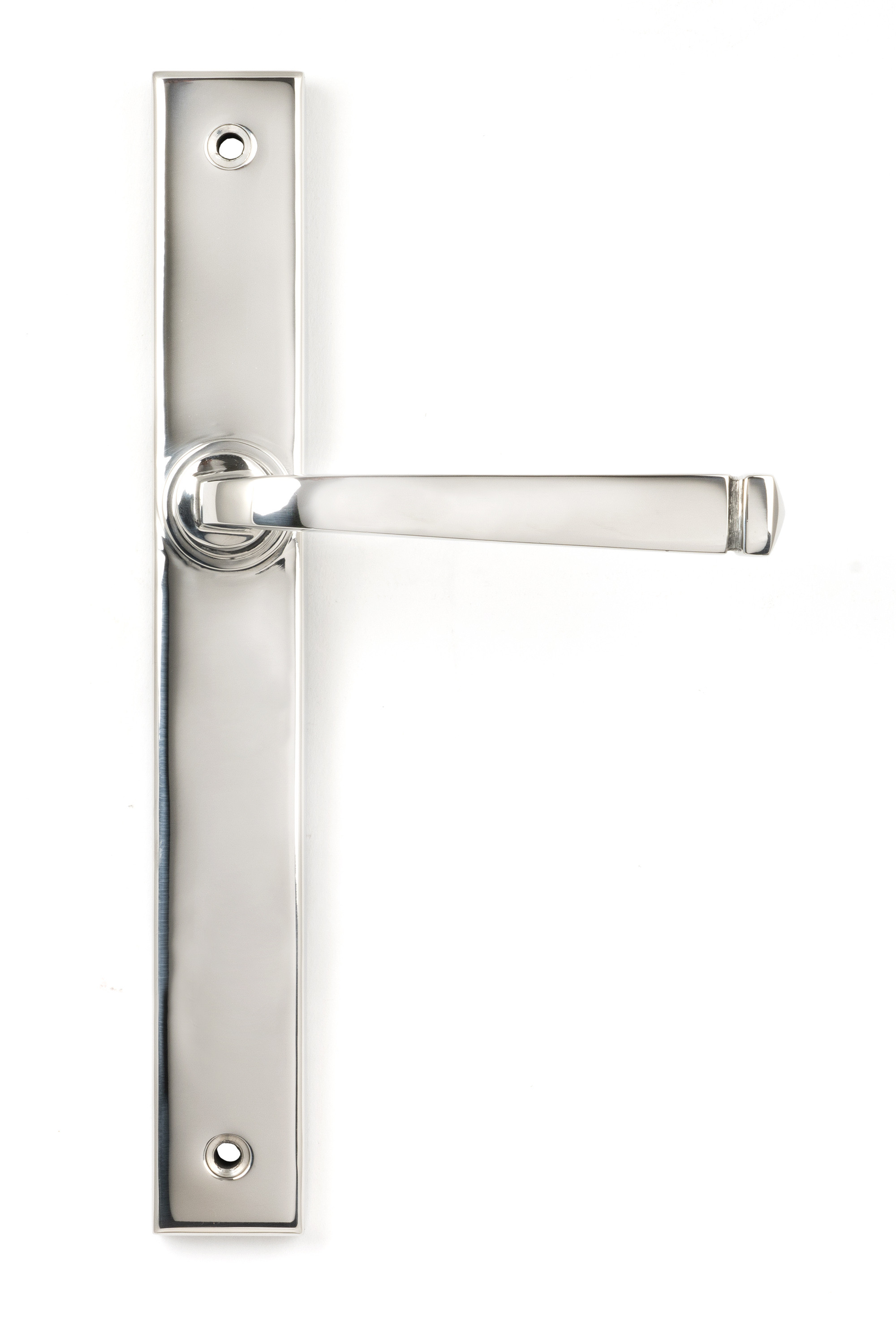 polished marine ss (316) avon slimline lever espag. latch set