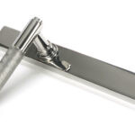 polished marine ss (316) brompton slimline lever espag. latch set