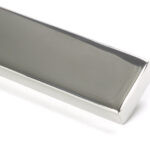 polished marine ss (316) brompton slimline lever espag. latch set