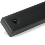 matt black newbury slimline lever espag. latch set