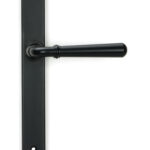 matt black newbury slimline lever espag. latch set